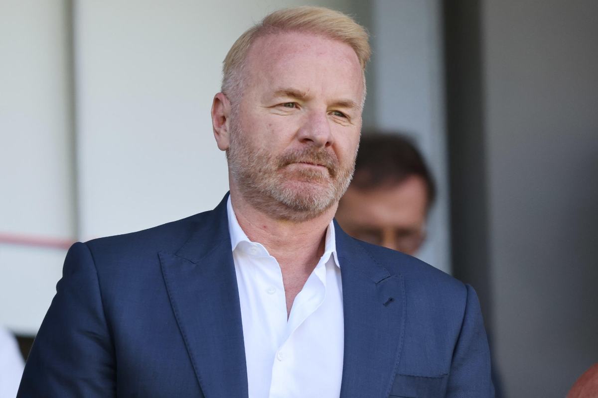 Il direttore sportivo del Milan Igli Tare durante una gara di campionato