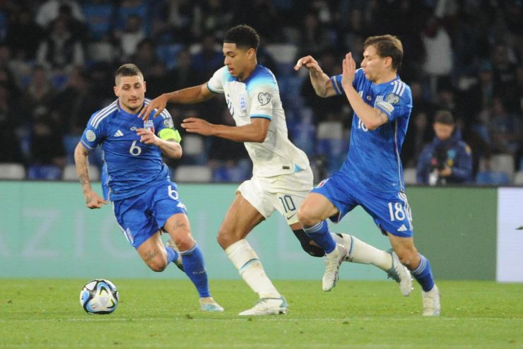 Marco Verratti all'epoca in cui giocava con la nazionale