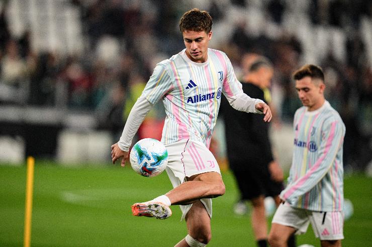 Kenan Yildiz durante l'allenamento
