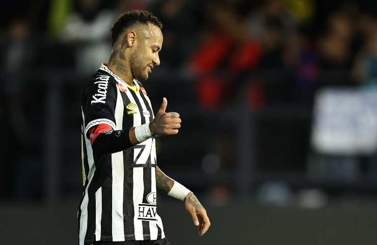 Neymar in azione