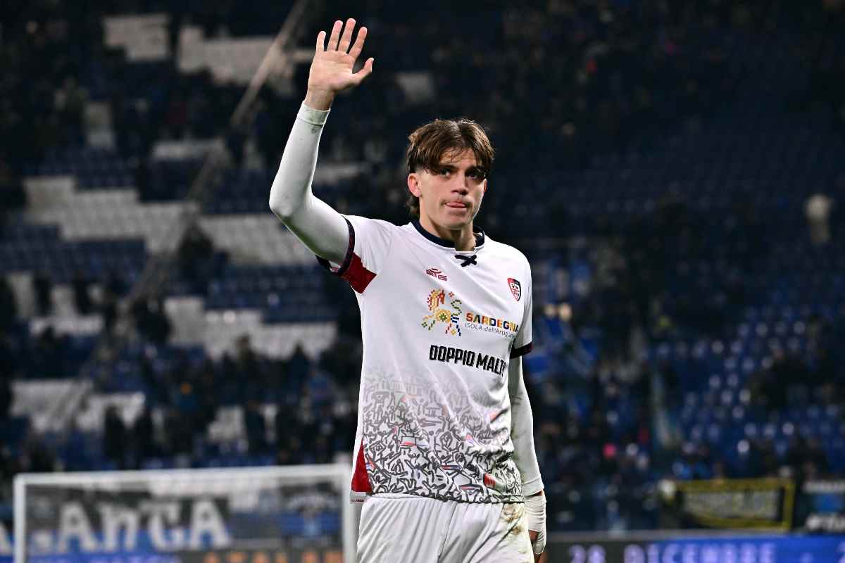 Marco Palestra alla fine di una gara del Cagliari