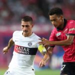 Marco Verratti mentre gioca nel campionato arabo