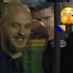 Dimarco esulta per la Bosnia