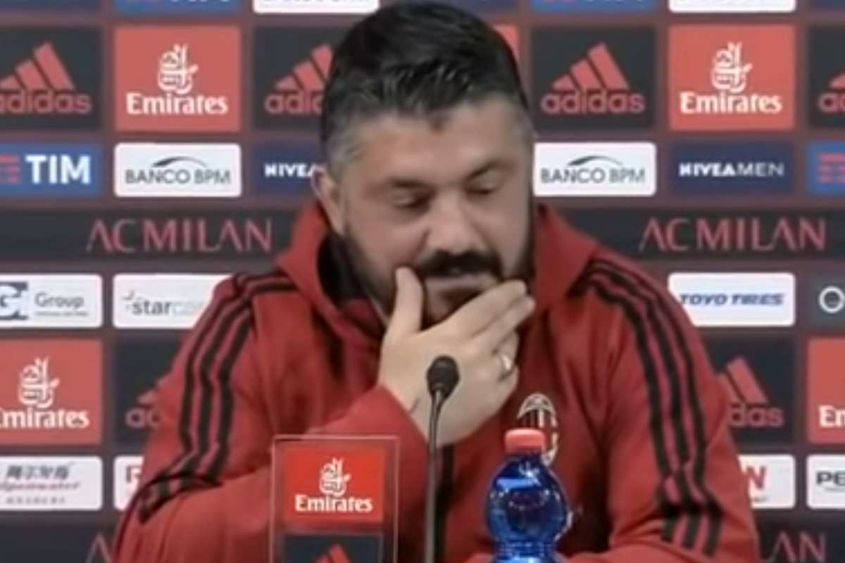 Gennaro Gattuso al Milan 