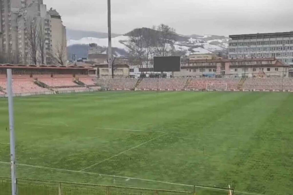 Lo stadio di Bosnia-Italia