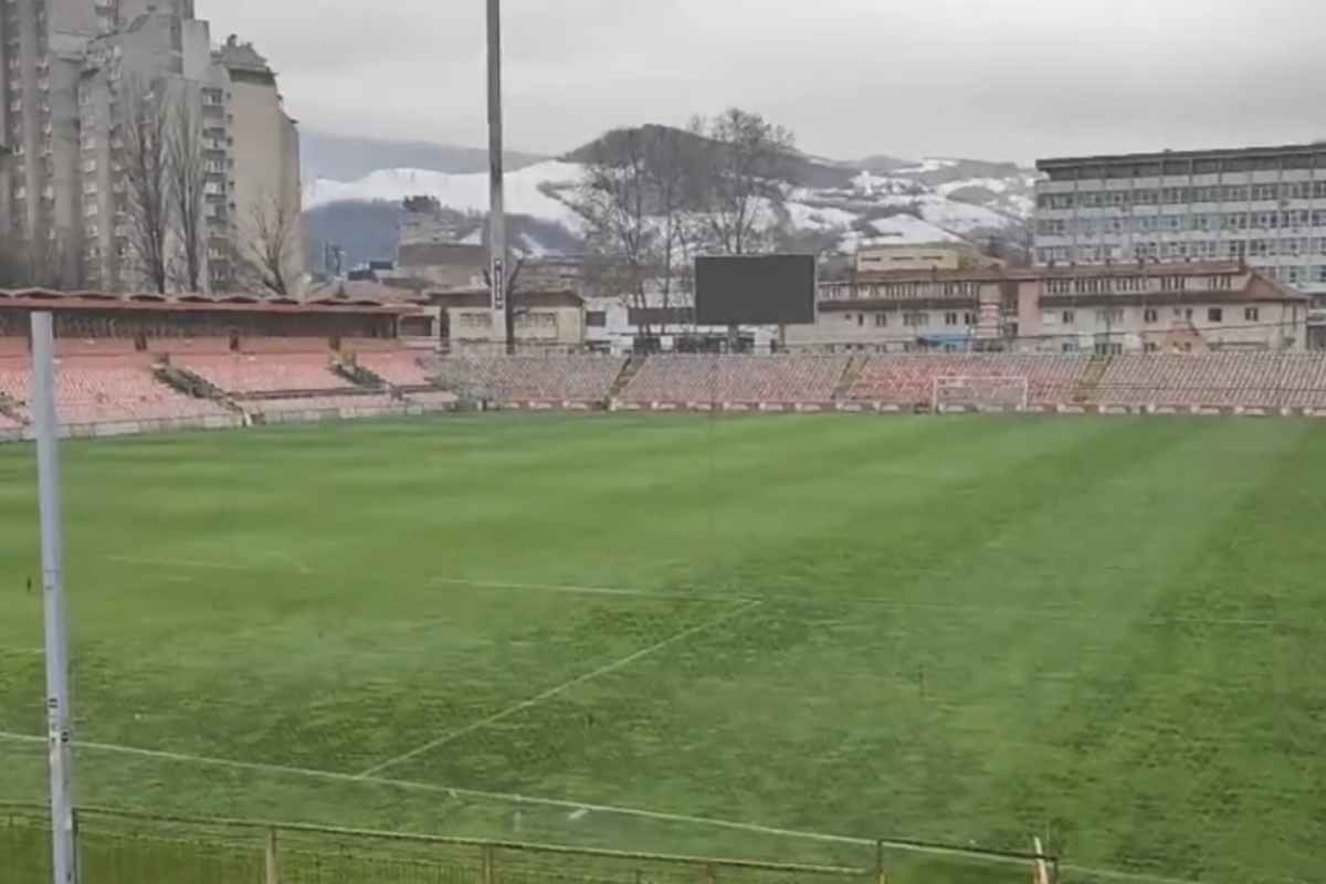 Lo stadio di Bosnia-Italia