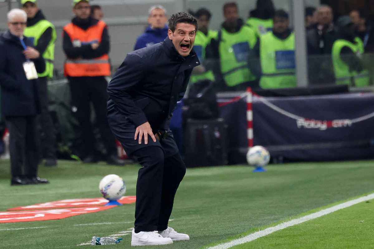 Chivu esplode durante la gara con l'Atalanta