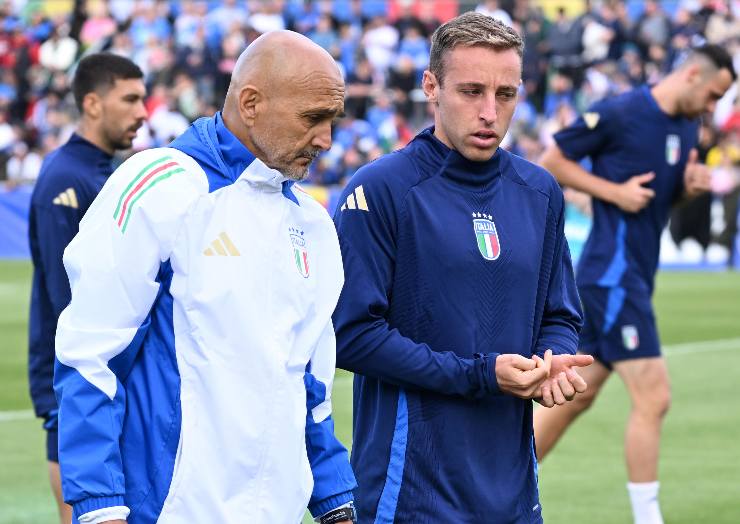 Spalletti e Frattesi ai tempi della nazionale