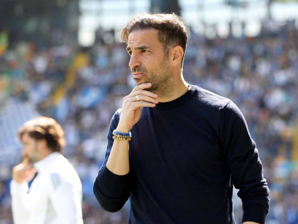 Cesc Fabregas pensieroso