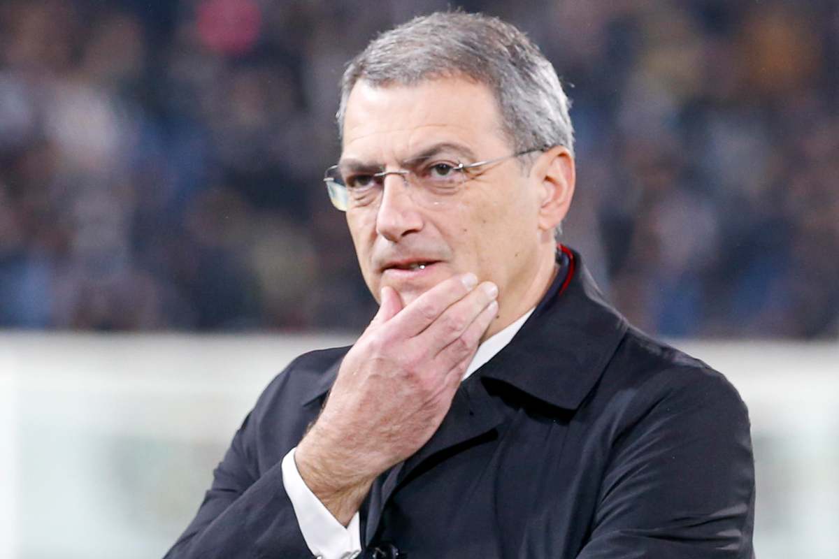 Il dirigente della Juventus Comollo poco prima di una gara di Champions