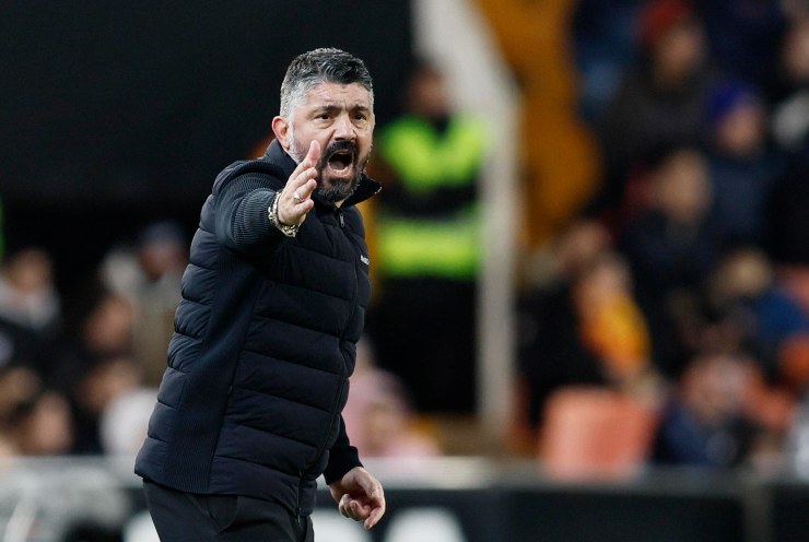 Gennaro Gattuso sulla panchina dell'Italia