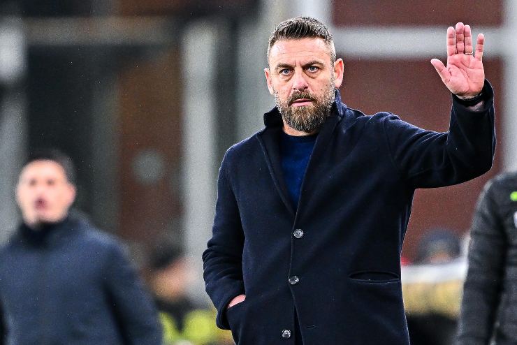 De Rossi alla fine di una partita a Marasi