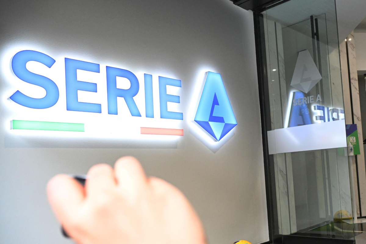 Il logo della Lega Calcio Serie A