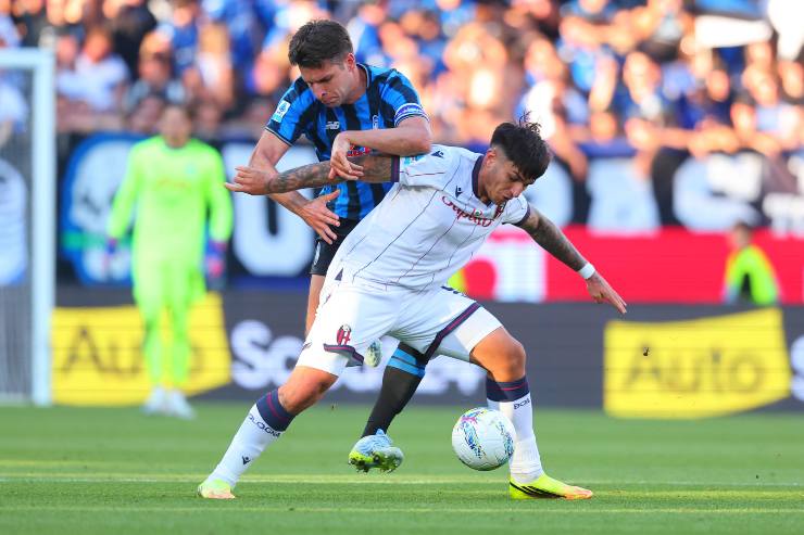 L'attaccante della Juve Castro in azione
