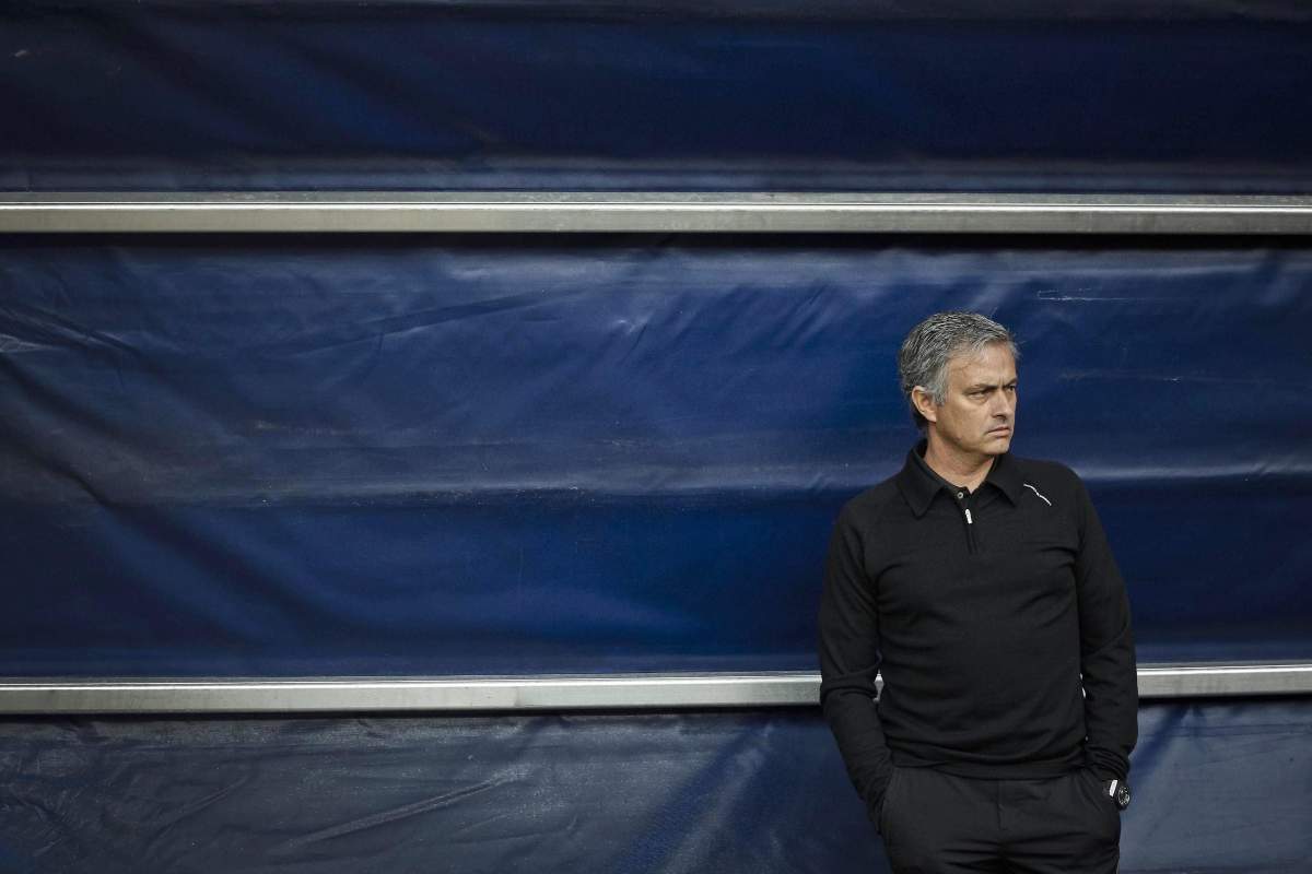 Lo Special One mentre era a Madrid sulla panchina del Real