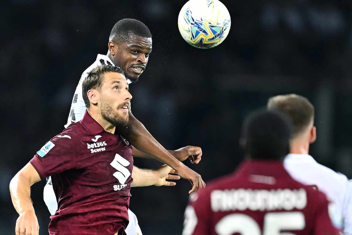 Kalulu durante il derby col Torino