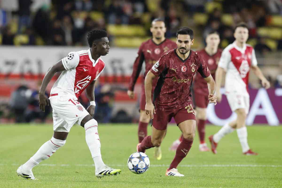 Gundogan durante un'azione con la maglia del Galatasaray