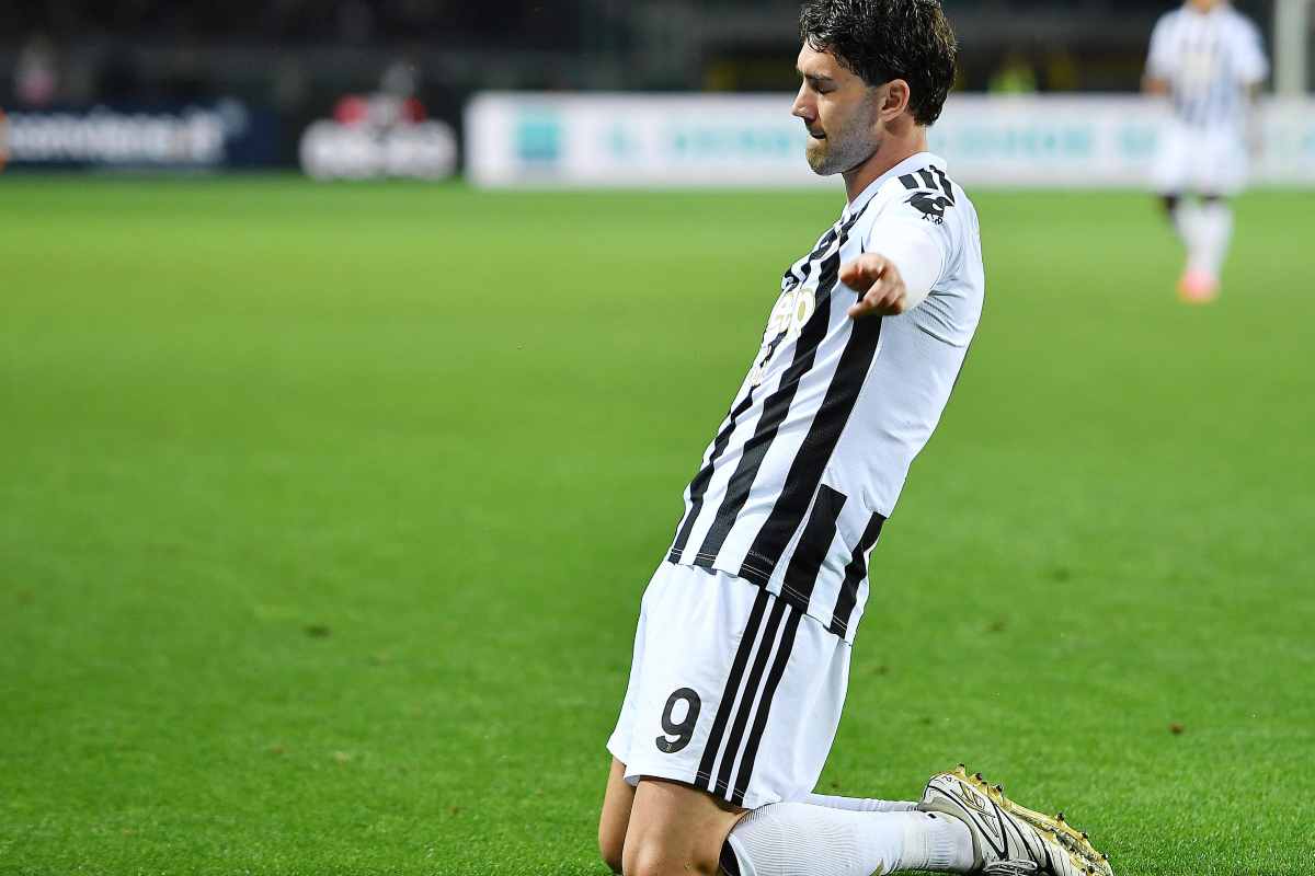 Dusan Vlahovic ai tempi in cui era alla Juve ed era felice