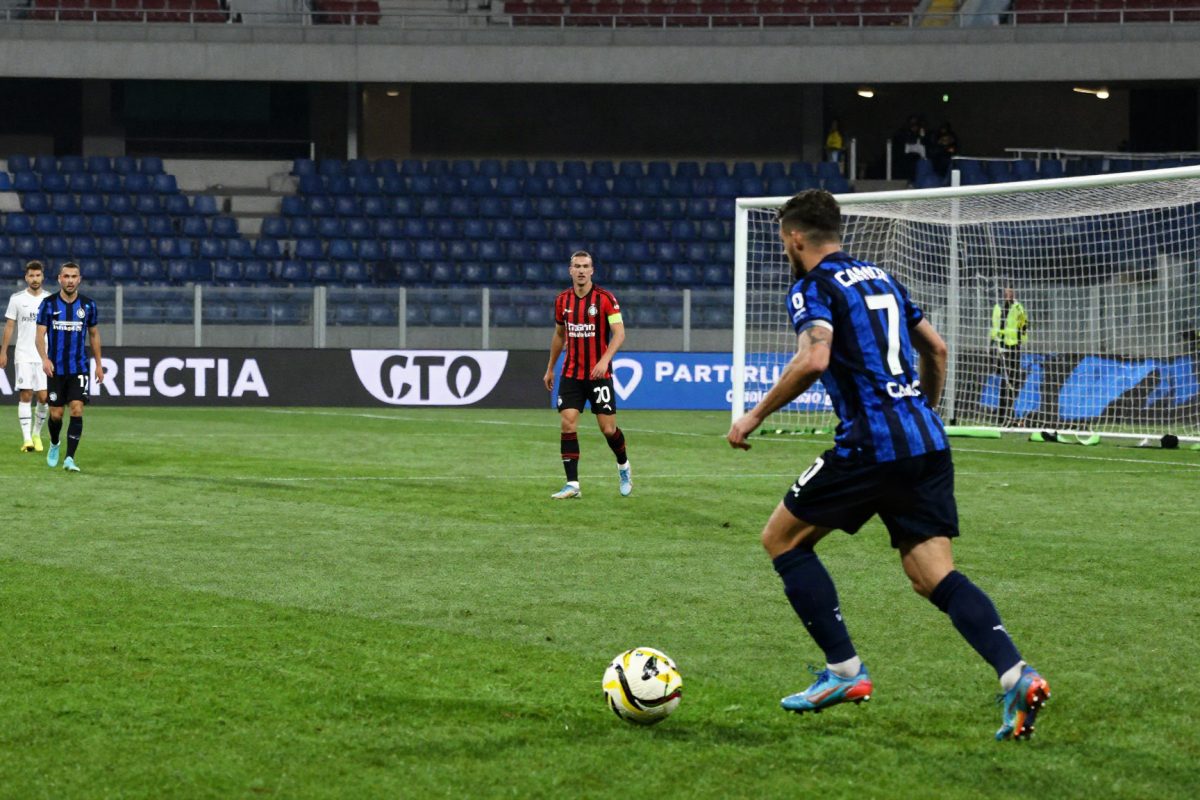 Preparazione dell'Inter per il derby con il Milan